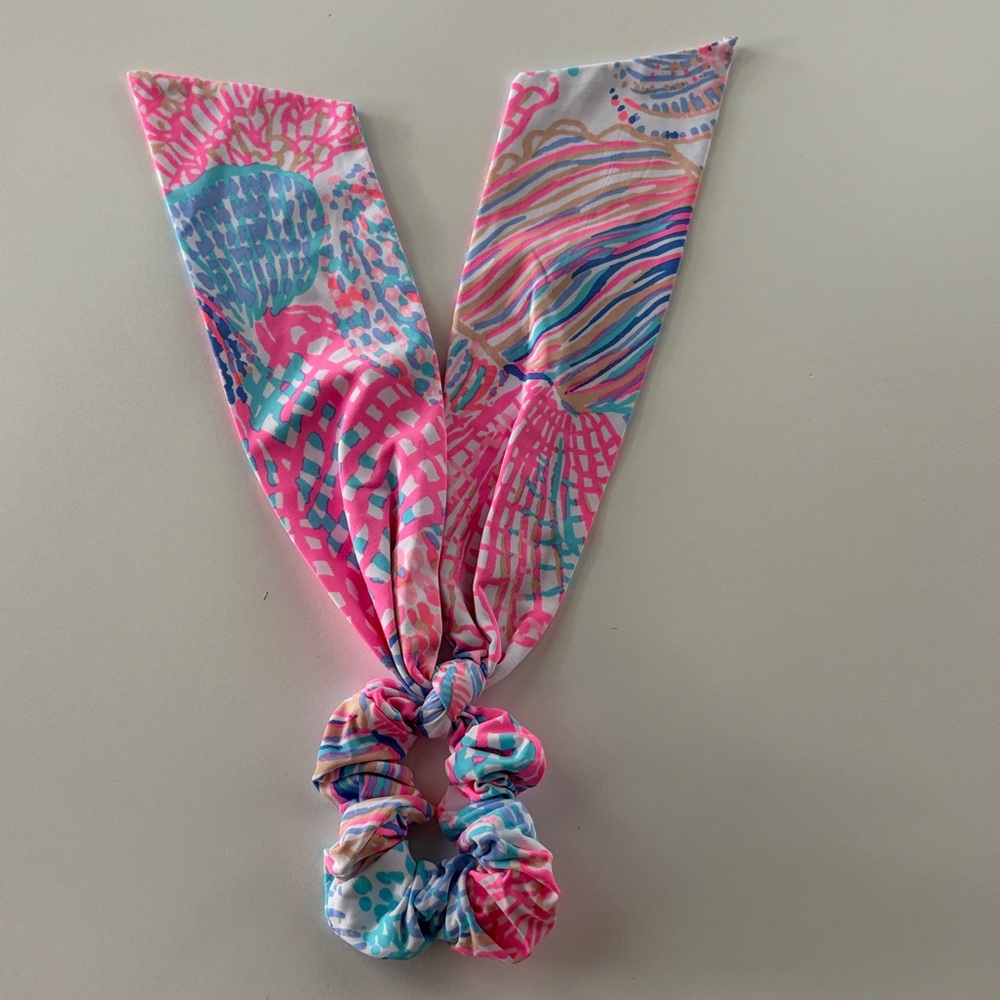 Lilly Pulitzer Scrunchie Ribbon - Roar of the Seas